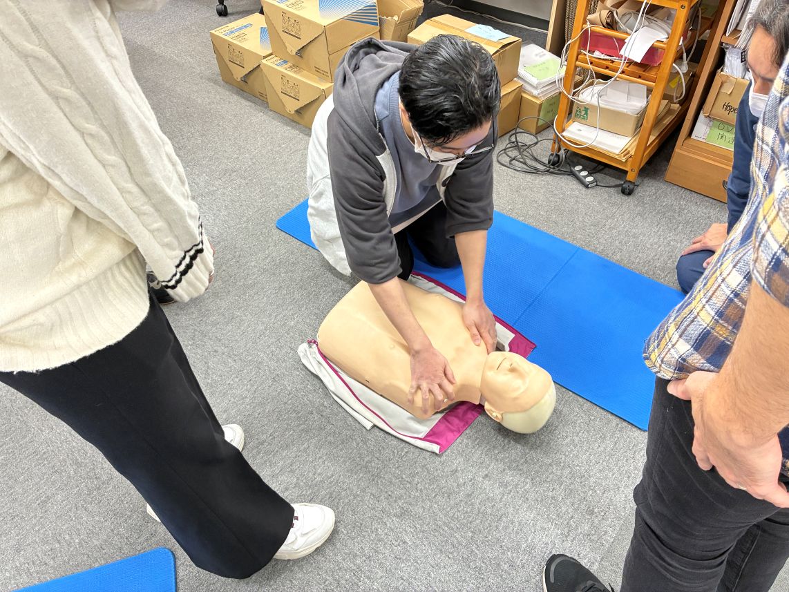 AED講習②